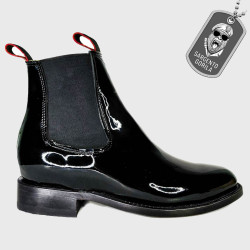 El mejor botín de Gala de charol, cómodo y duradera  del Ejército, Guardia Nacional, SARGENTO GORILA SGB113