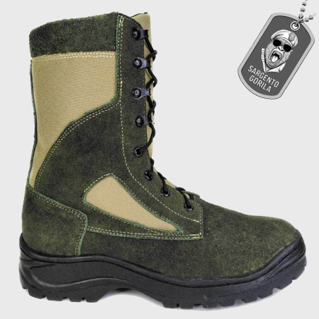 La mejor bota táctica cómoda, duradera y confiable de Ejército, Guardia Nacional, Senderismo y Seguridad SARGENTO GORILA SGT110