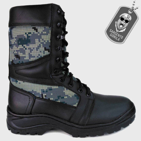 La mejor bota táctica cómoda, duradera y confiable de Ejército, Guardia Nacional, Senderismo y Seguridad SARGENTO GORILA SGT106